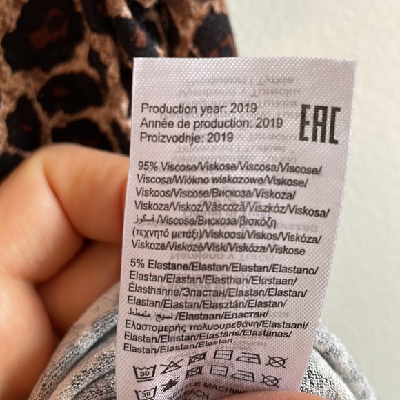 Only Leopard Print Dress - Picture 7 of 7